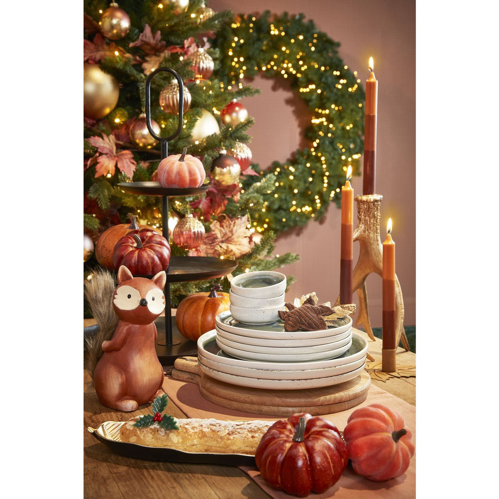 RAMA ETAGERE MIT 3 EBENEN (SCHWARZ) - 55cm