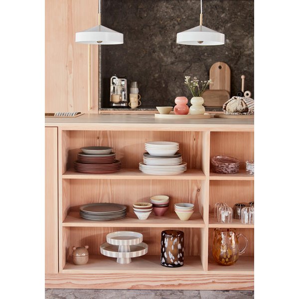 TOPPU SERVIERPLATTE (BEIGE) - Ø20cm