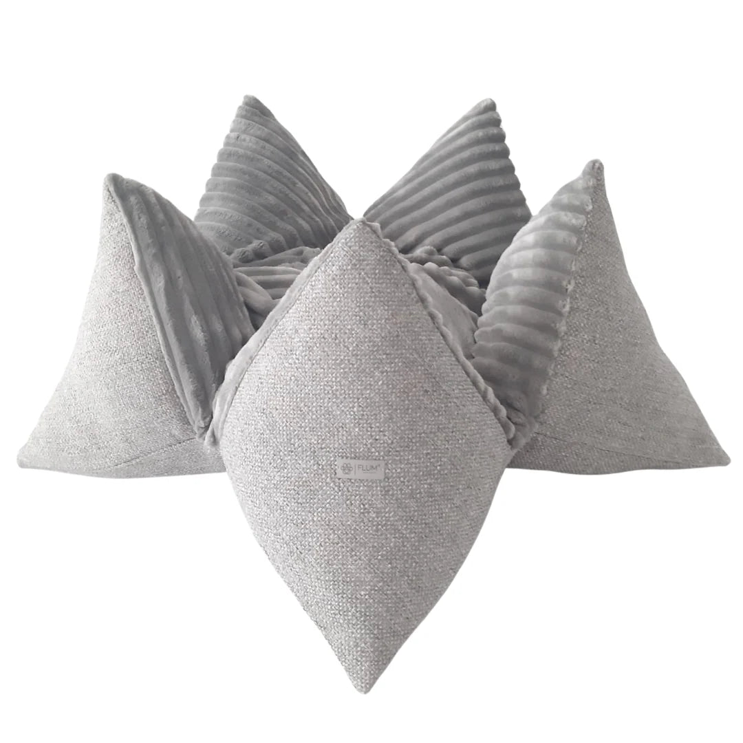FLUM CORDULA GREY HANDGEFERTIGTES HUNDEKISSEN