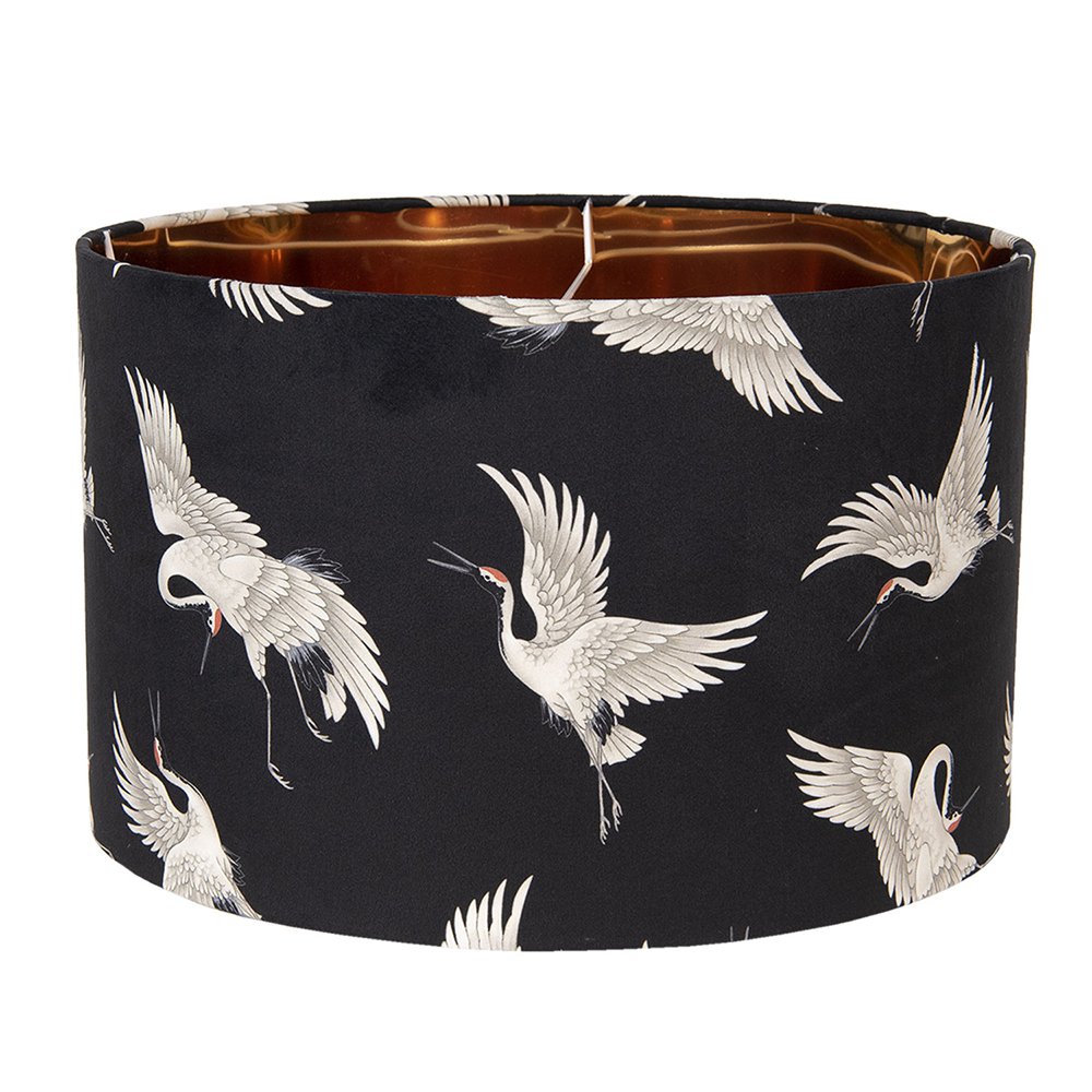 LAMPENSCHIRM MIT SCHWANEN MUSTER