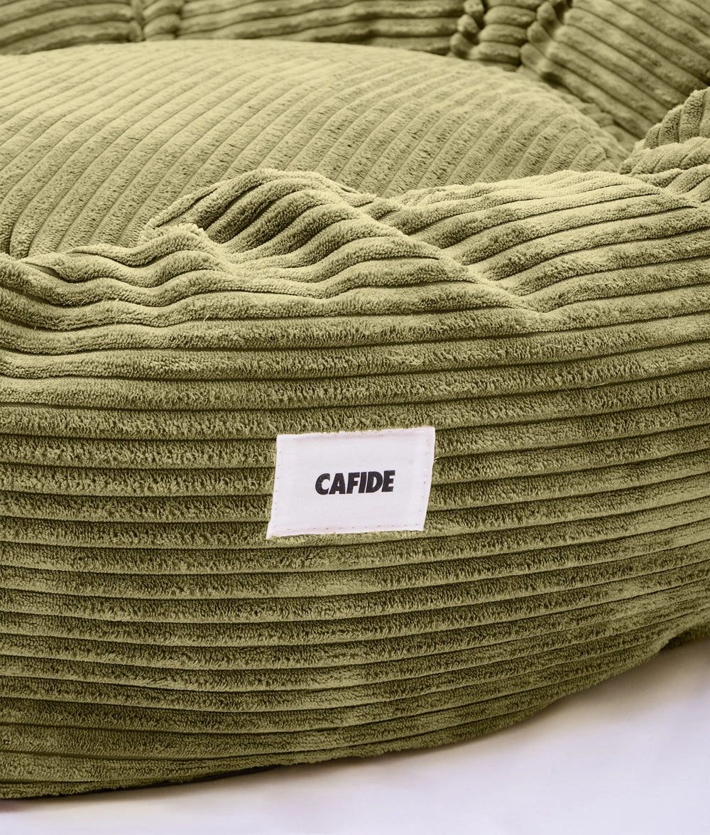 NUBA HUNDEBETT WECHSELBEZUG CORD (GRÜN)