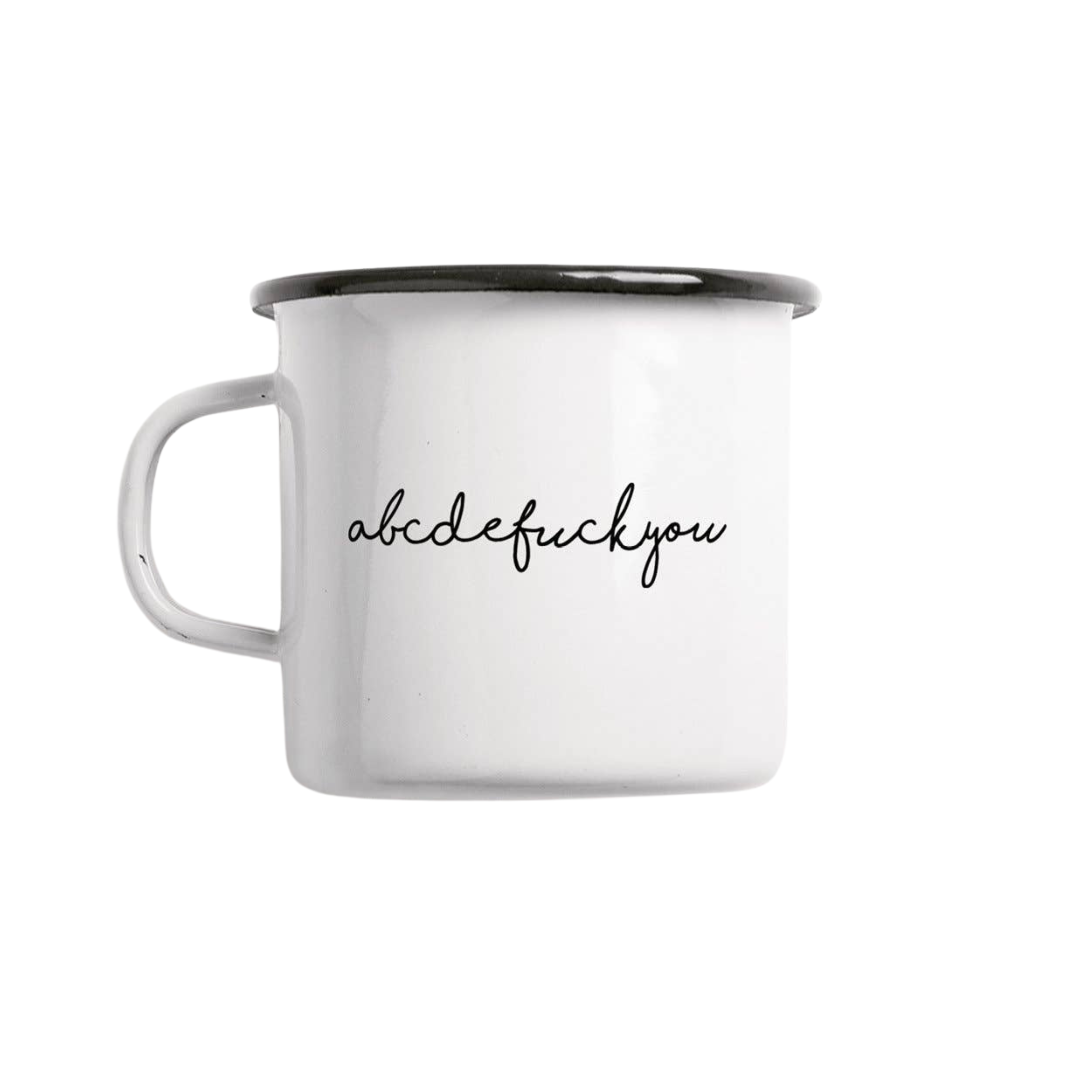 TASSE AUS EMAILLE | Abcdefuckyou