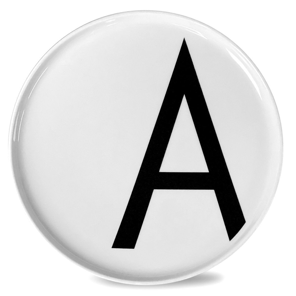 PORZELLANTELLER | BUCHSTABEN - 20cm