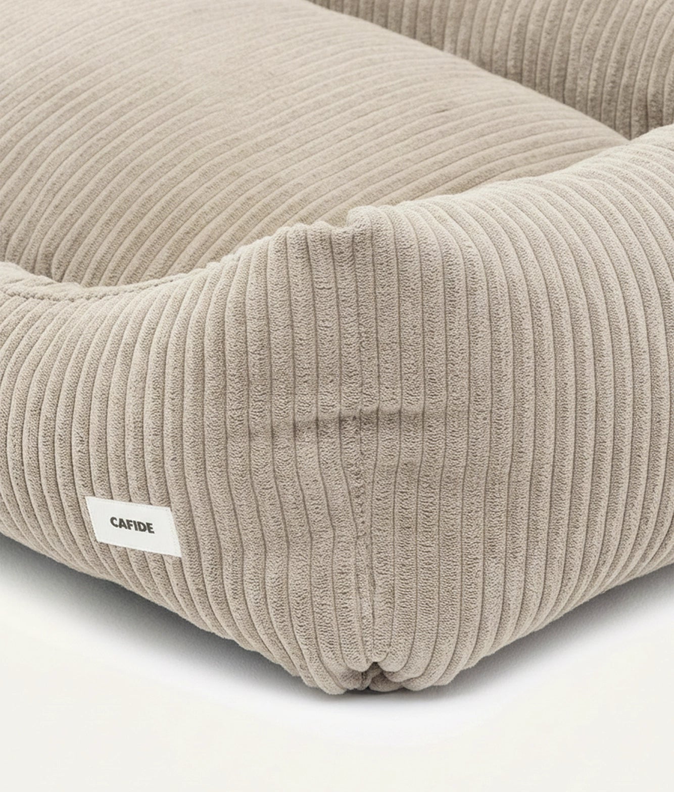 SNOZY HUNDEBETT AUS CORD (BEIGE)