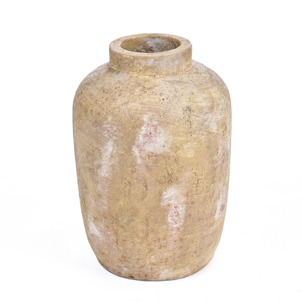CLAY ECHO VASE (CREME) - 30cm