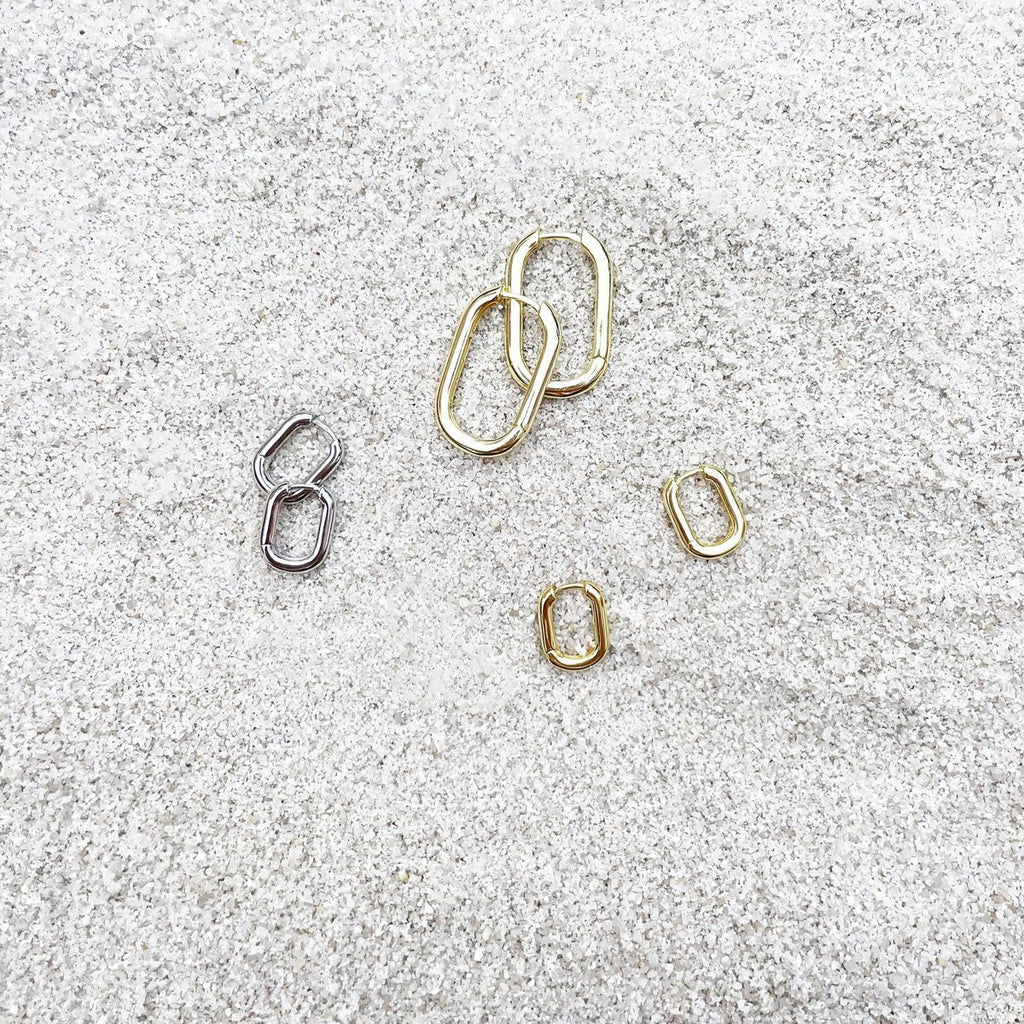 OHRRINGE THE GRACE (SILBER) - KLEIN