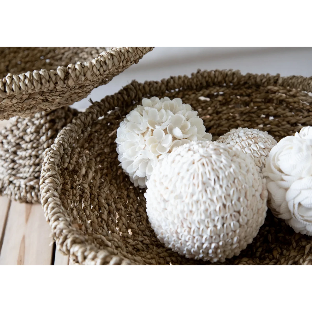 DEKO-KUGEL AUS MUSCHELN - 12cm