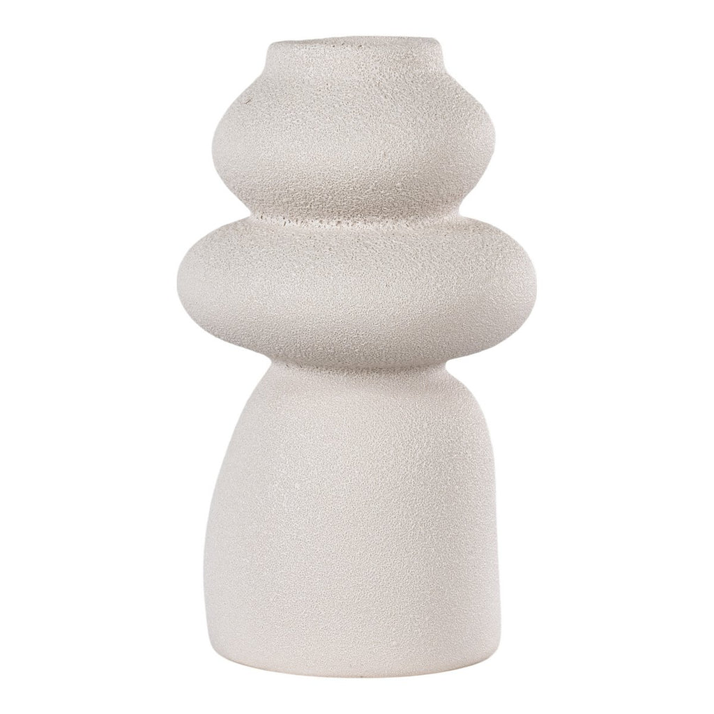 VASE (BEIGE) - 27 cm