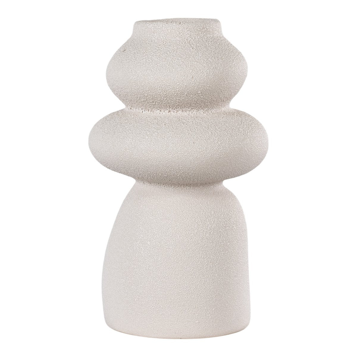 VASE (BEIGE) - 27 cm