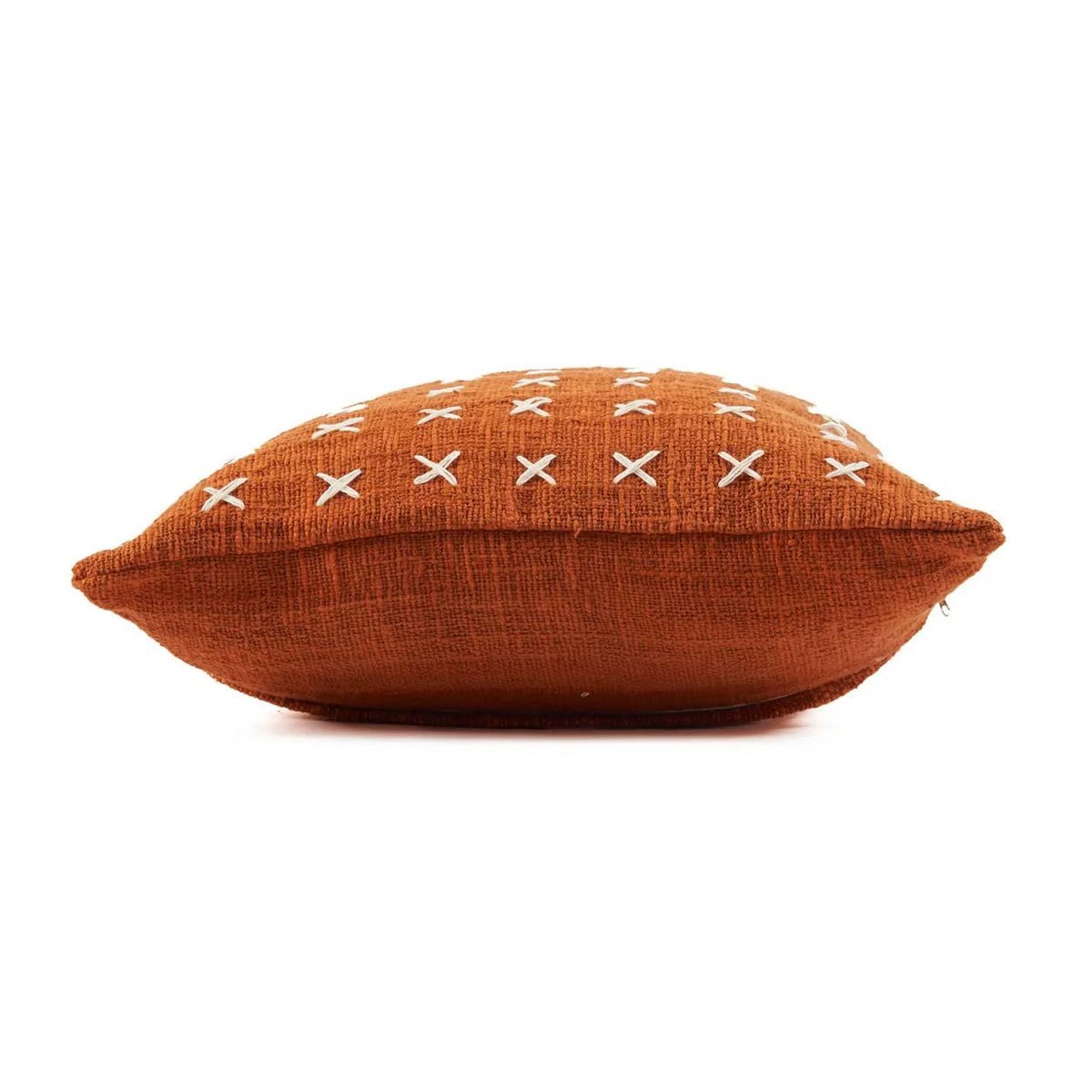 KISSENBEZUG TERRAKOTTA AUS BAUMWOLLE