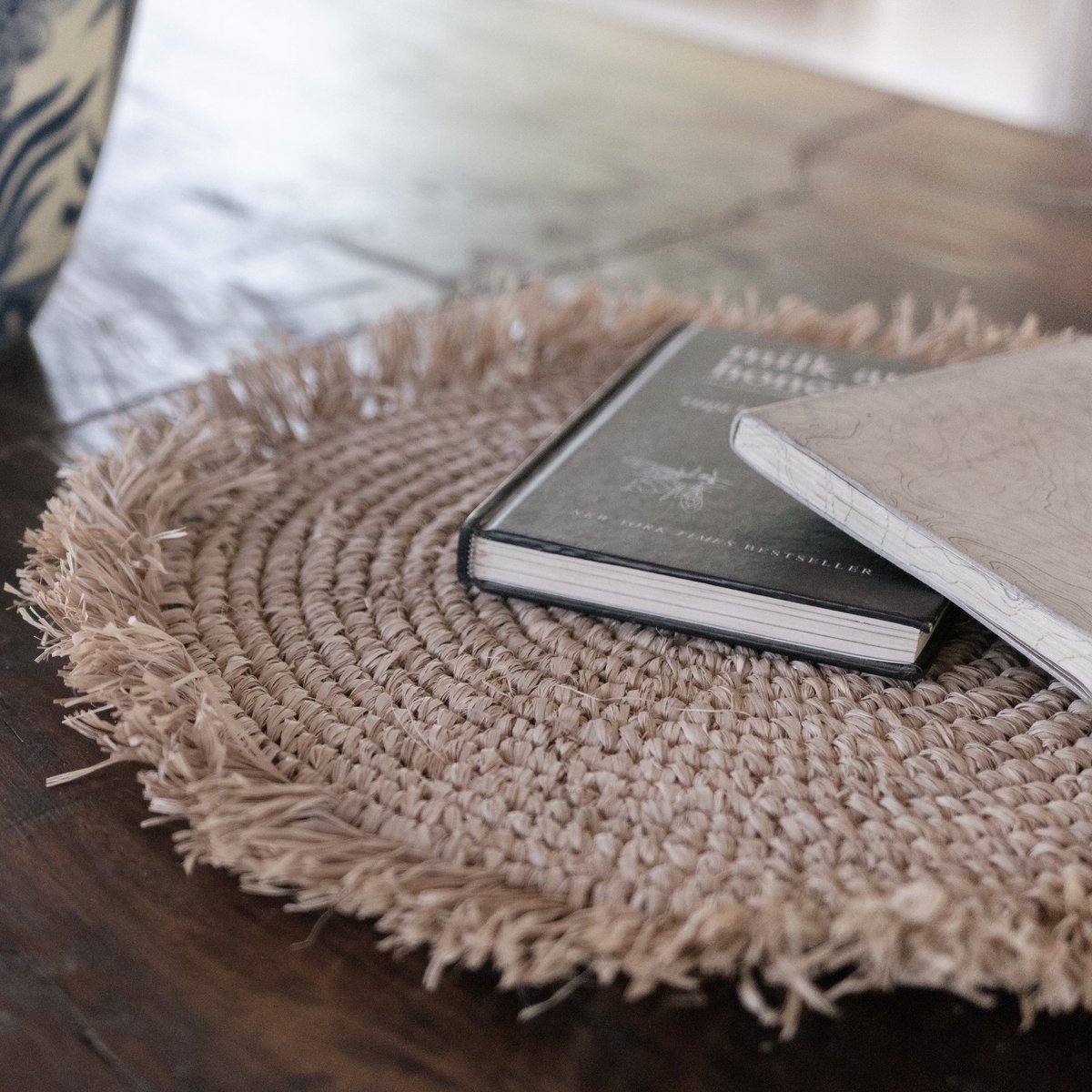 AMBON TISCHSET AUS RAFFIABAST - 45 cm