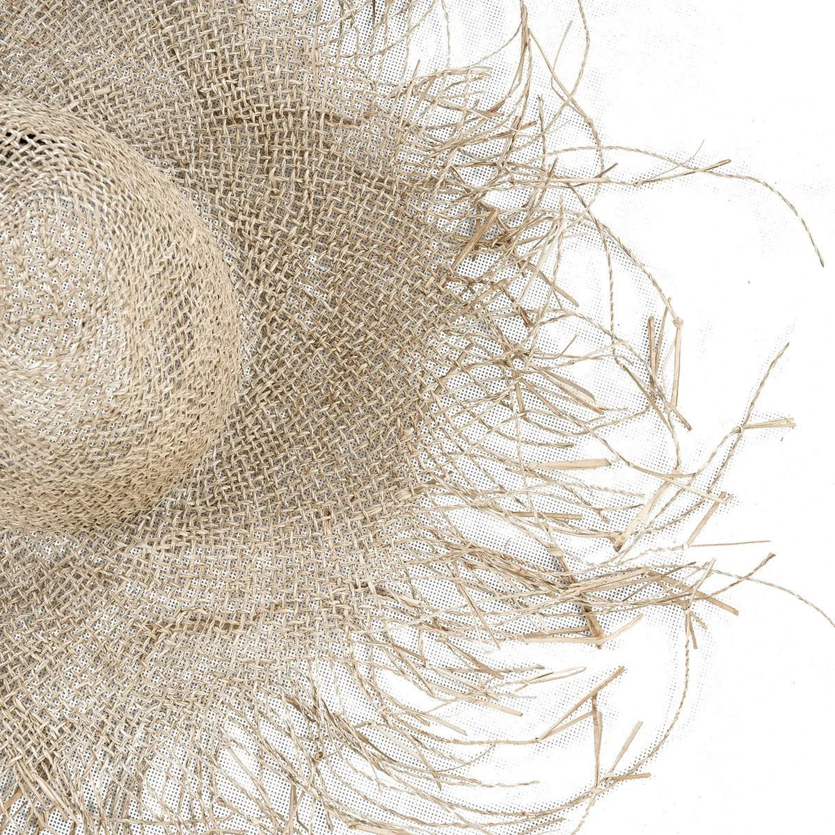 STRANDHUT AUS SEEGRAS