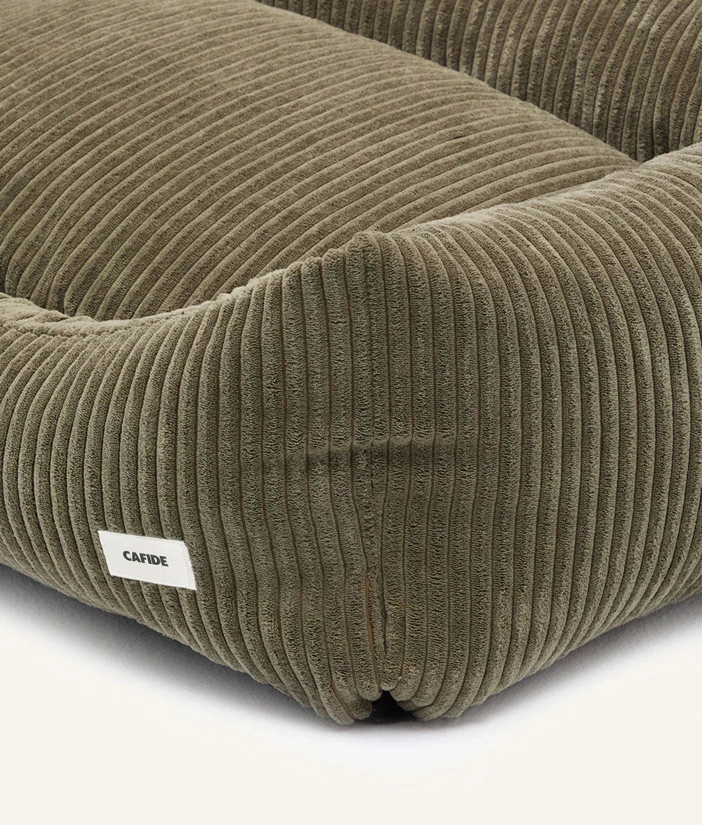 SNOZY HUNDEBETT WECHSELBEZUG CORD (GRÜN)