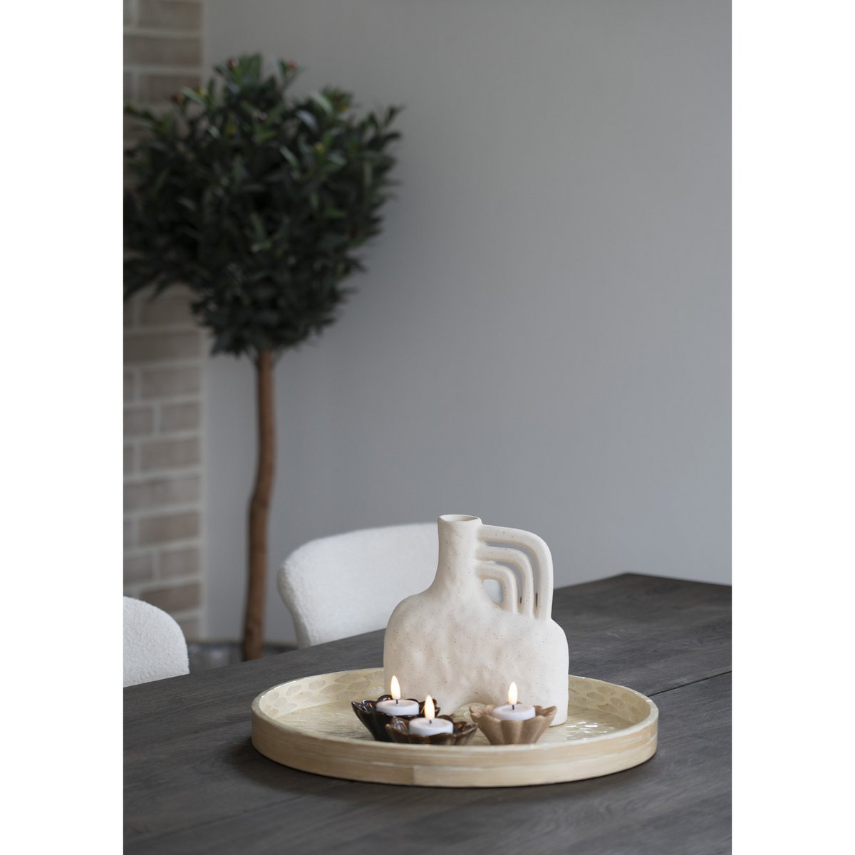 KERAMIK VASE - 19cm