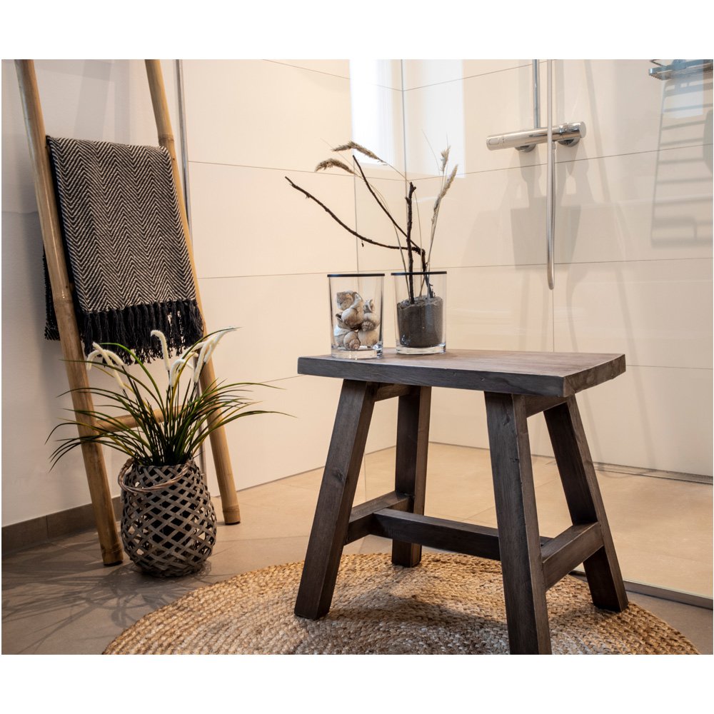 BARCELONA BANK AUS TEAKHOZ - 50cm