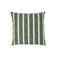 KARA KISSENBEZUG (GRÜN/WEISS GESTREIFT)