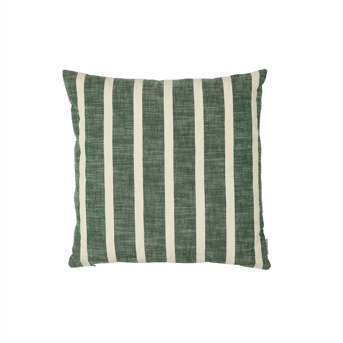 KARA KISSENBEZUG (GRÜN/WEISS GESTREIFT)