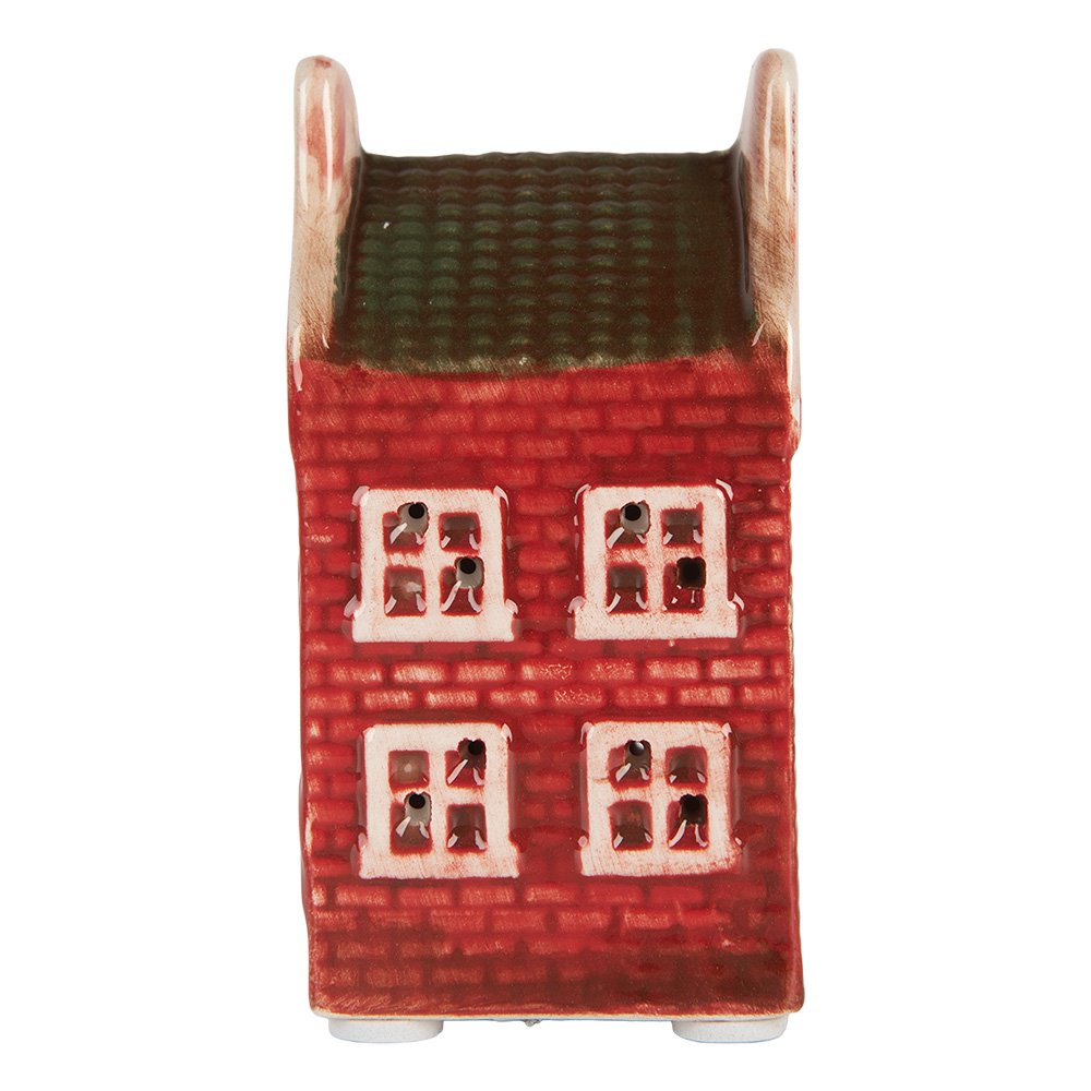 TEELICHTHAUS MIT LED - 8cm