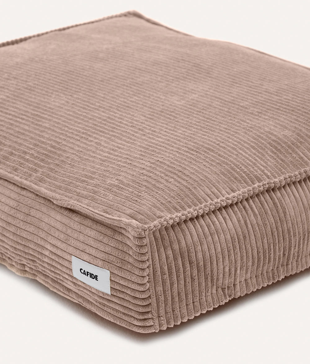 CUADRA HUNDEBETT WECHSELBEZUG CORD (MOCCHA BEIGE)