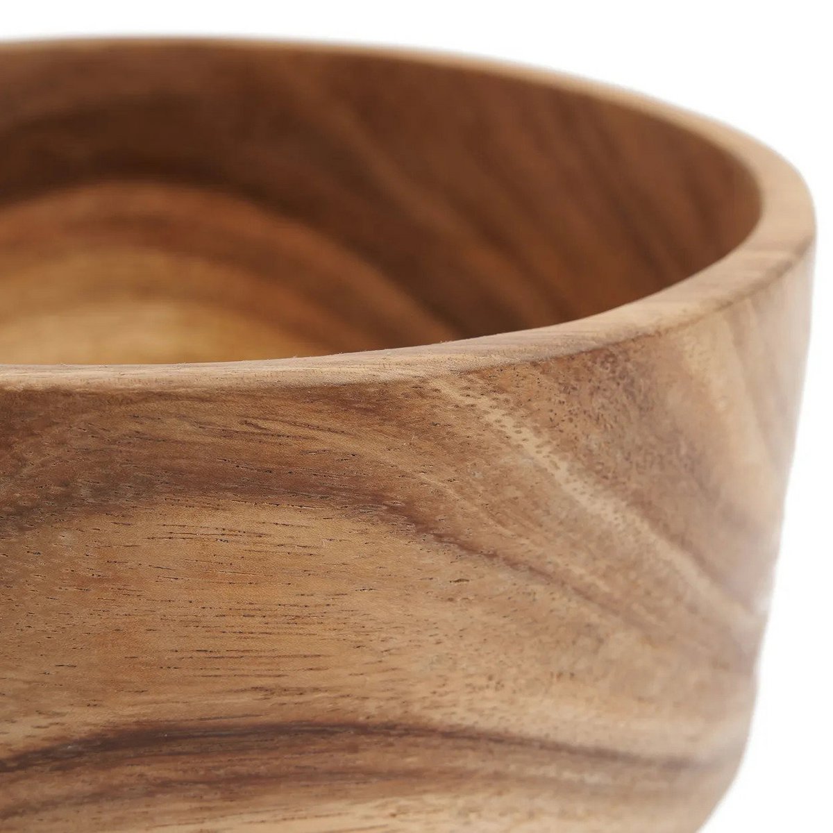 SALATSCHÜSSEL AUS SUARHOLZ - 20cm