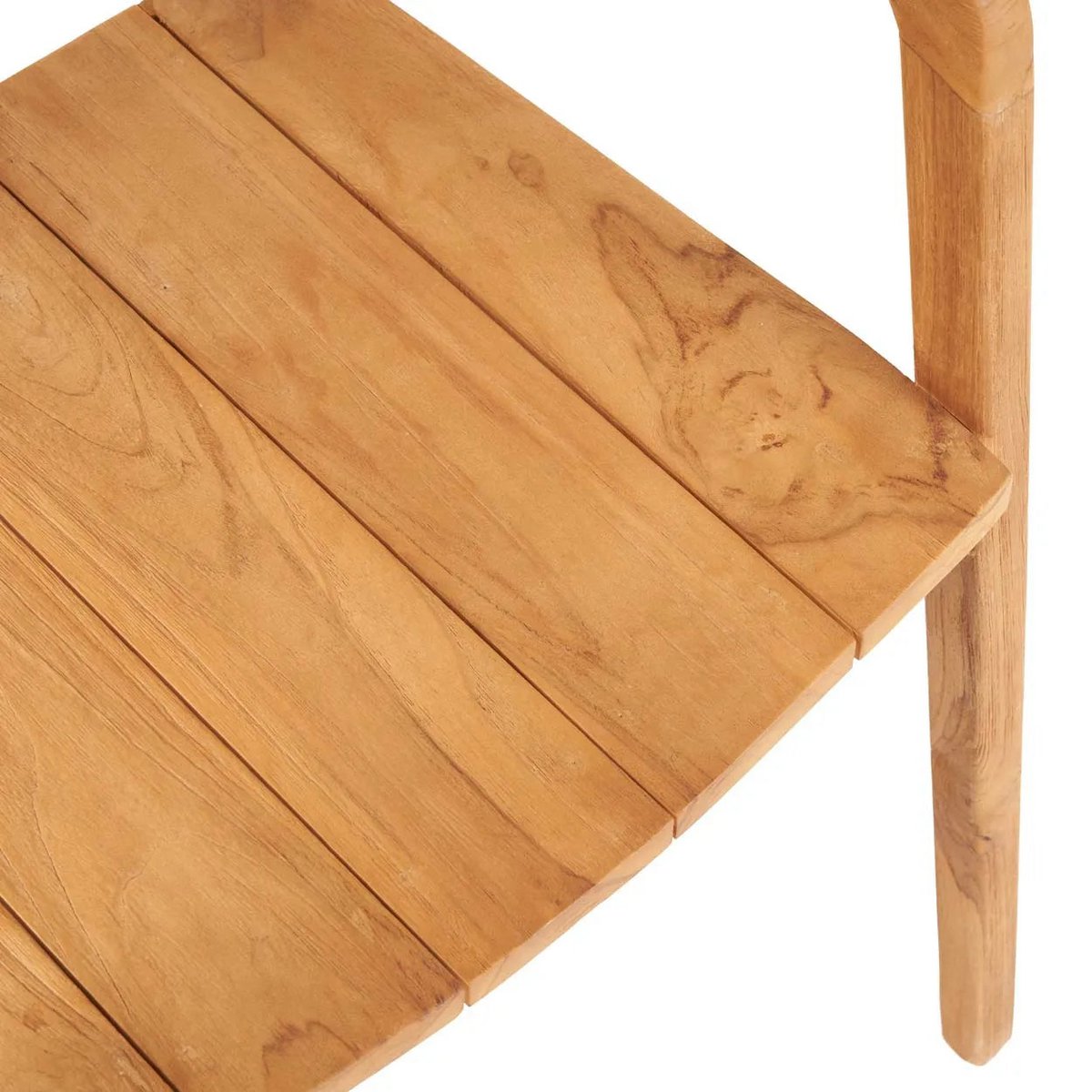 OUTDOOR STUHL AUS TEAKHOLZ