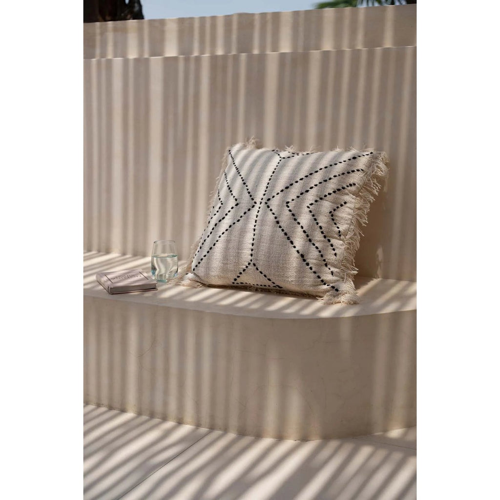 HANDGEWEBTER KISSENBEZUG