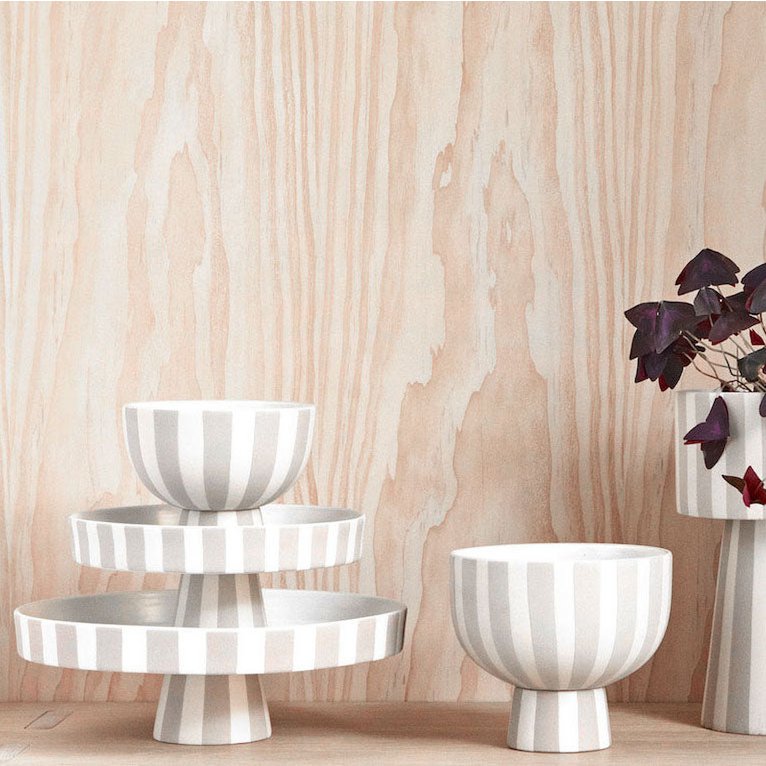 TOPPU KLEINE SCHALE (BEIGE)