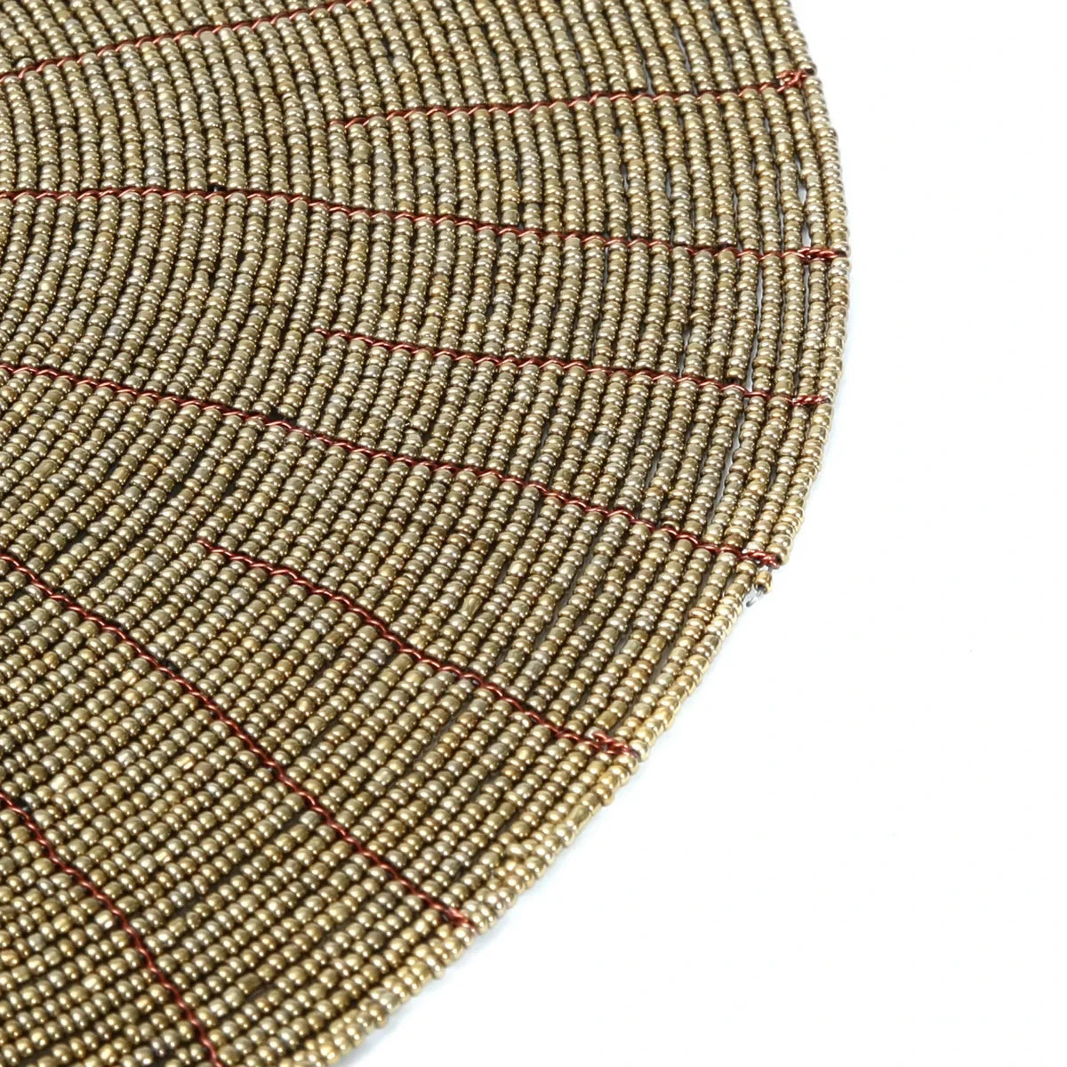 PERLEN TISCHSET (GOLD)