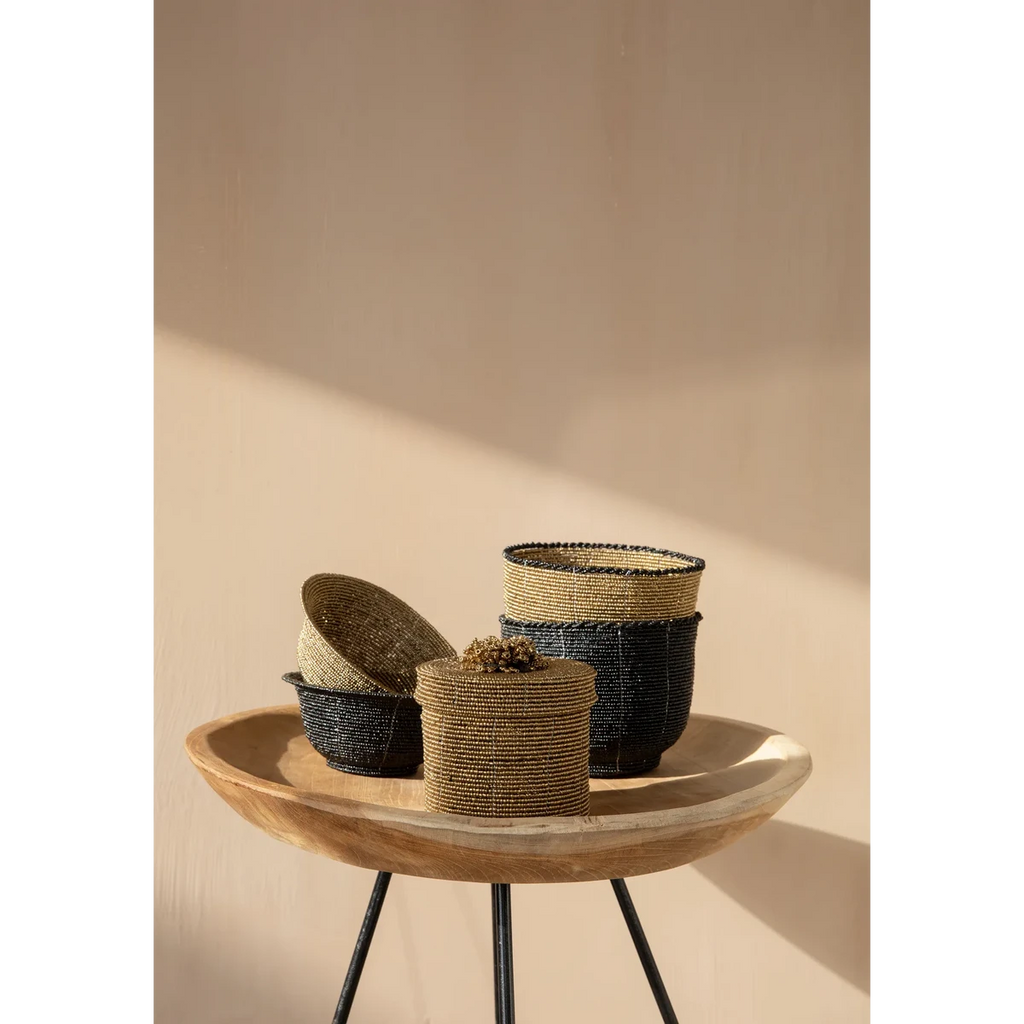 PERLENSCHALE KLEIN (GOLD) - 13cm