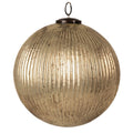 WEIHNACHTSKUGEL XL GOLD - 26 cm