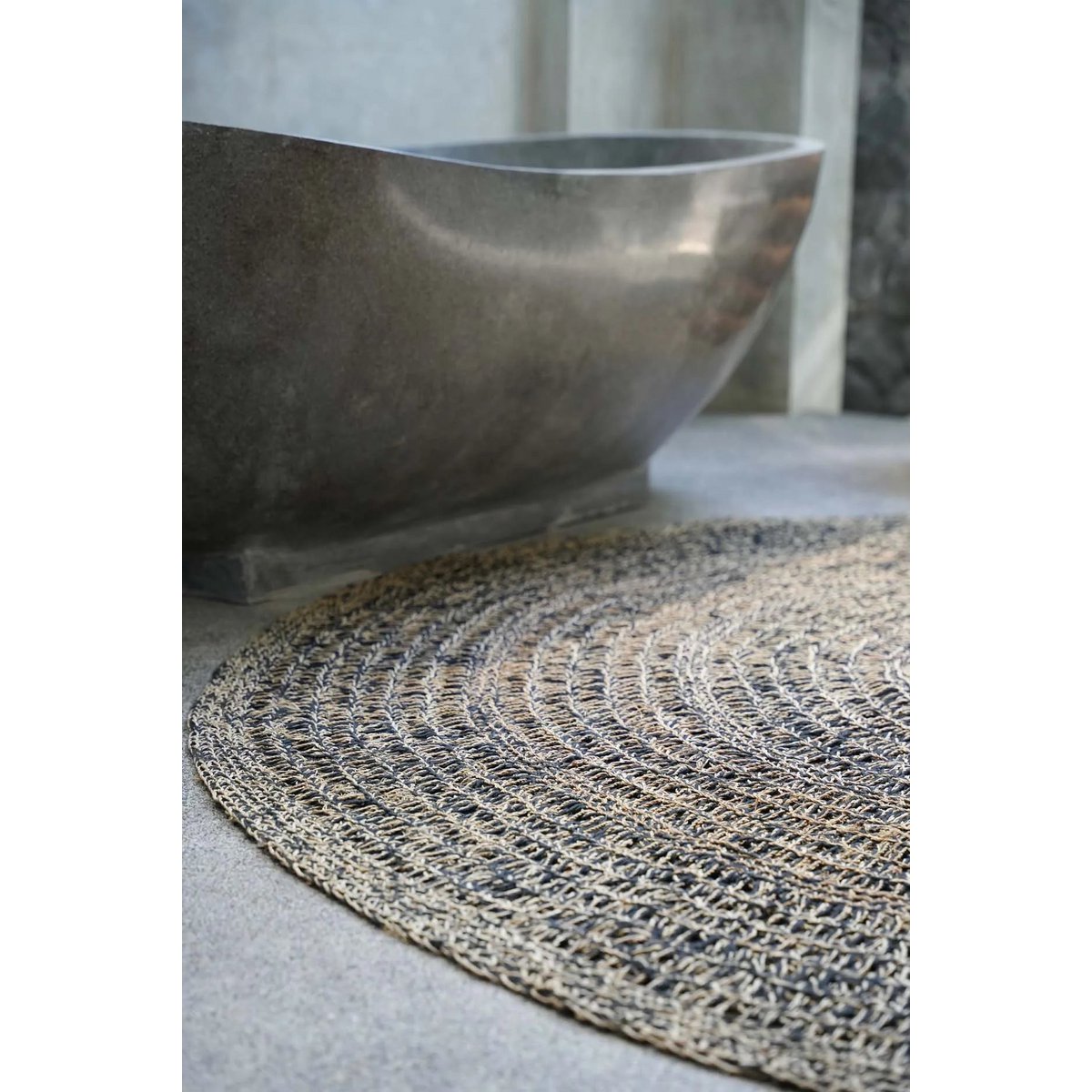 SEEGRASTEPPICH (NATURSCHWARZ) - 100cm