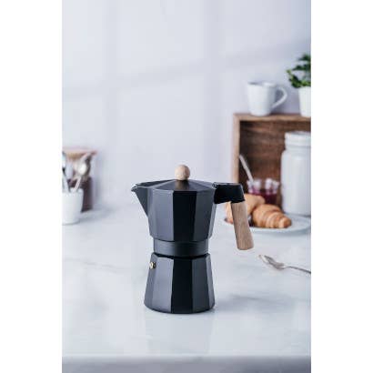 ESPRESSO MOKKA KOCHER (SCHWARZ)