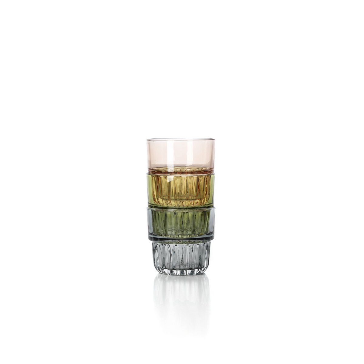 FACETED TUMBLER (GRAU)