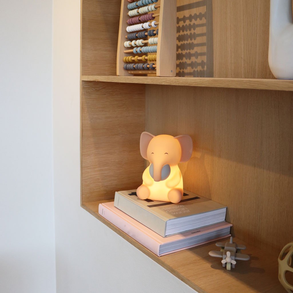 ELEFANT NACHTLAMPE AUS SILIKON (4 FARBEN)