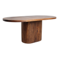 BULLNOSE ESSTISCH AUS MANGOHOLZ (3 GRÖßEN)