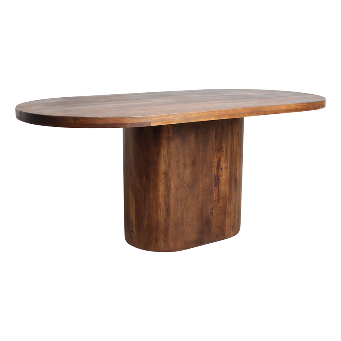 BULLNOSE ESSTISCH AUS MANGOHOLZ (3 GRÖßEN)