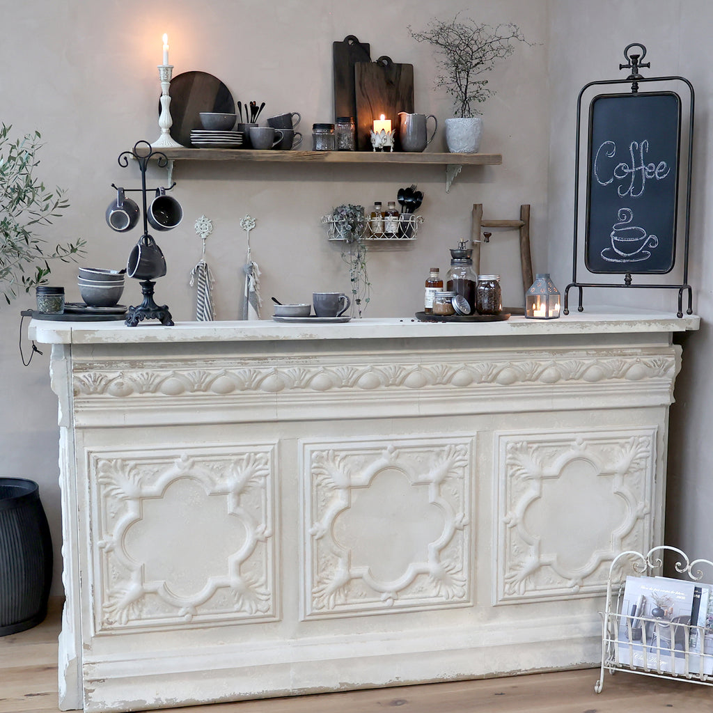 Vintage Ladentheke antique weiß - Ansicht 1