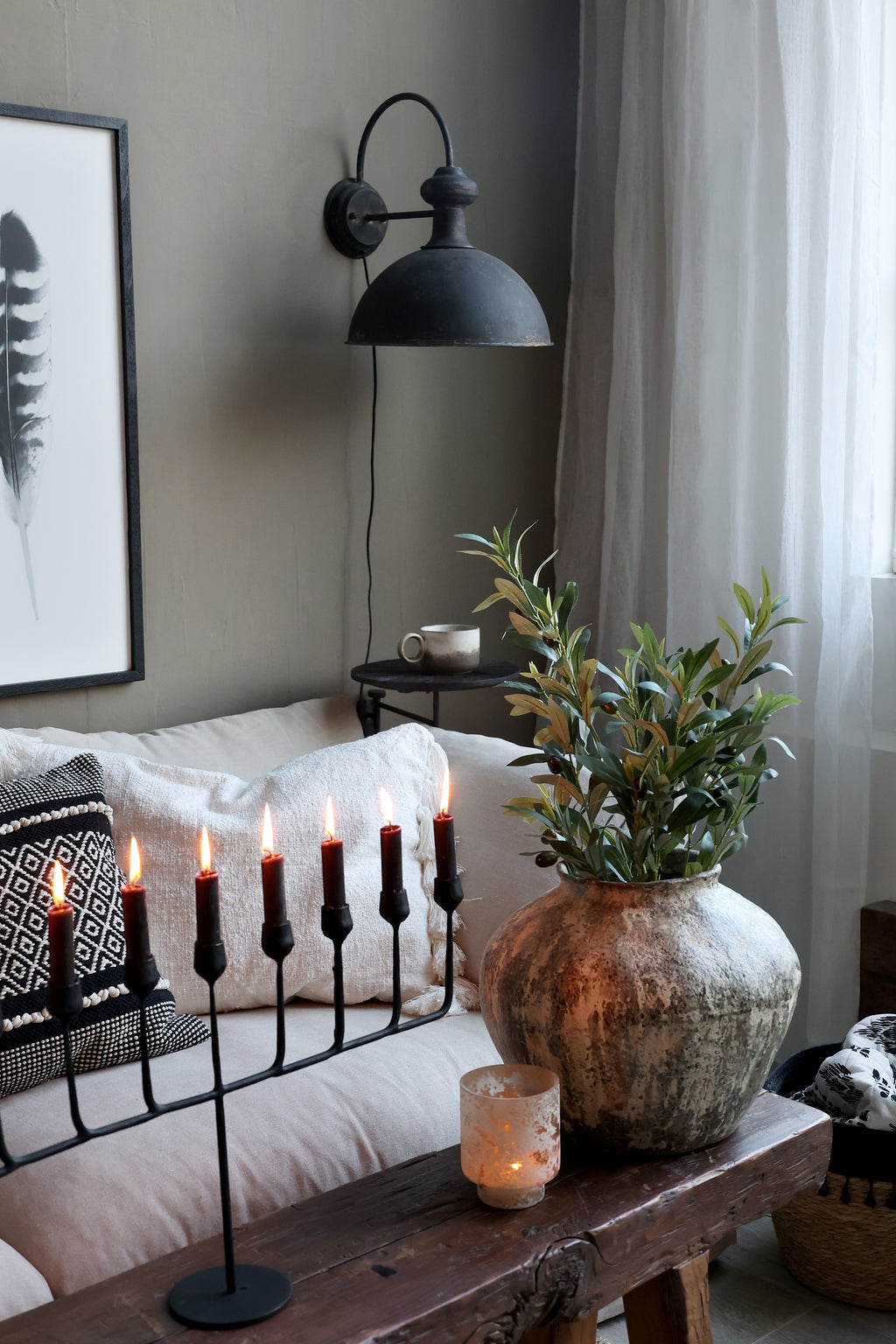 WANDTISCH (SCHWARZ) - 30cm