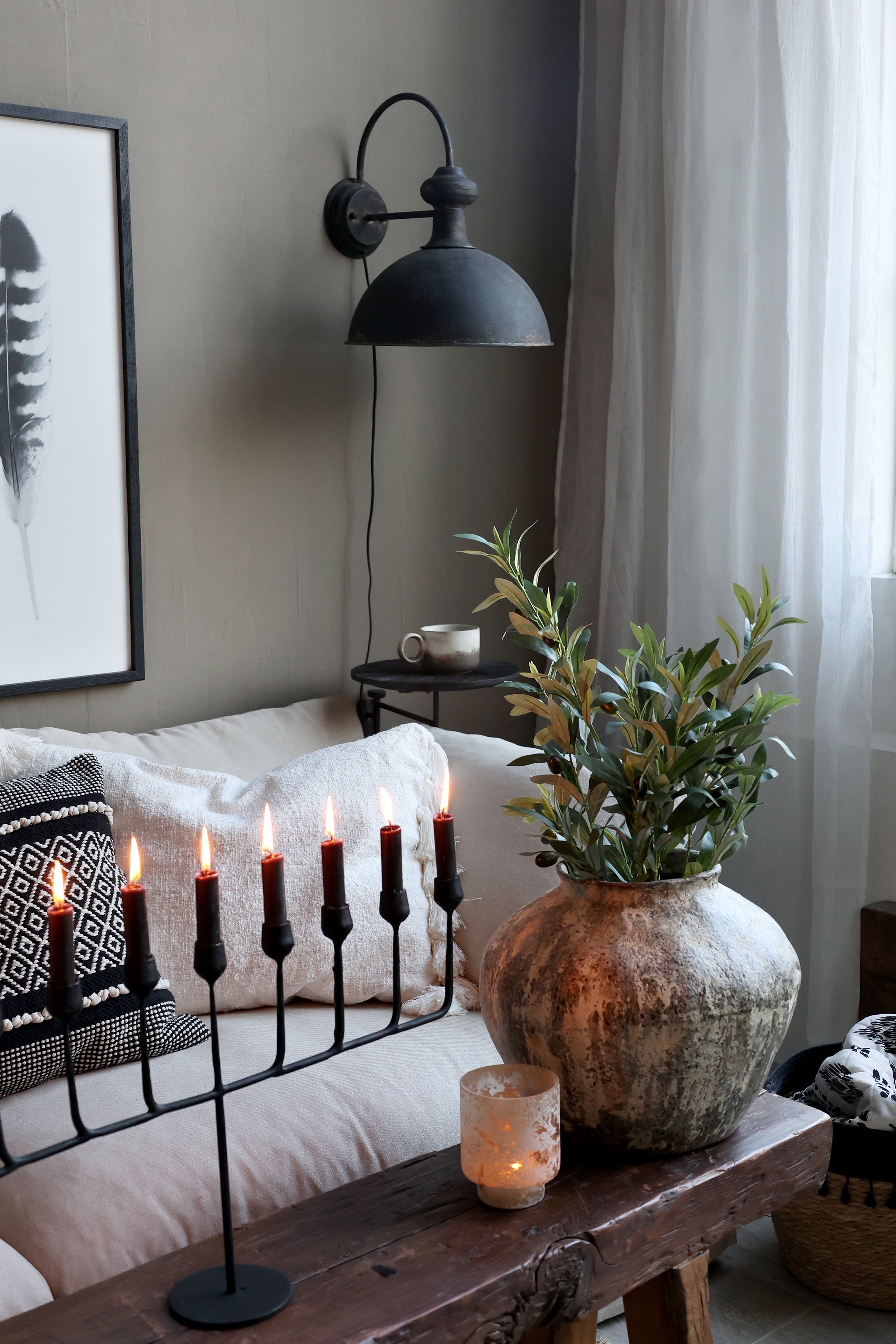 WANDTISCH (SCHWARZ) - 30cm