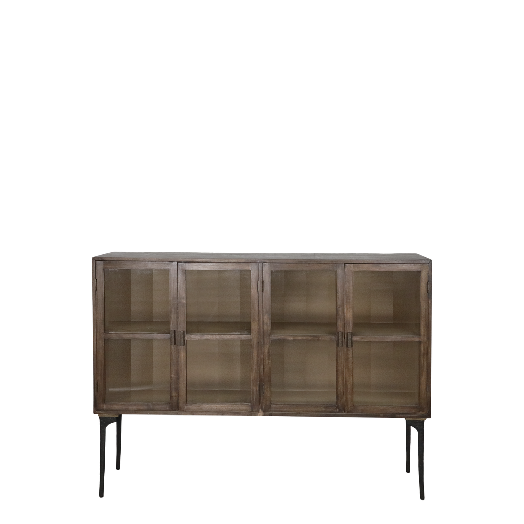 Sideboard mit 4 Türen Natur - Ansicht 1
