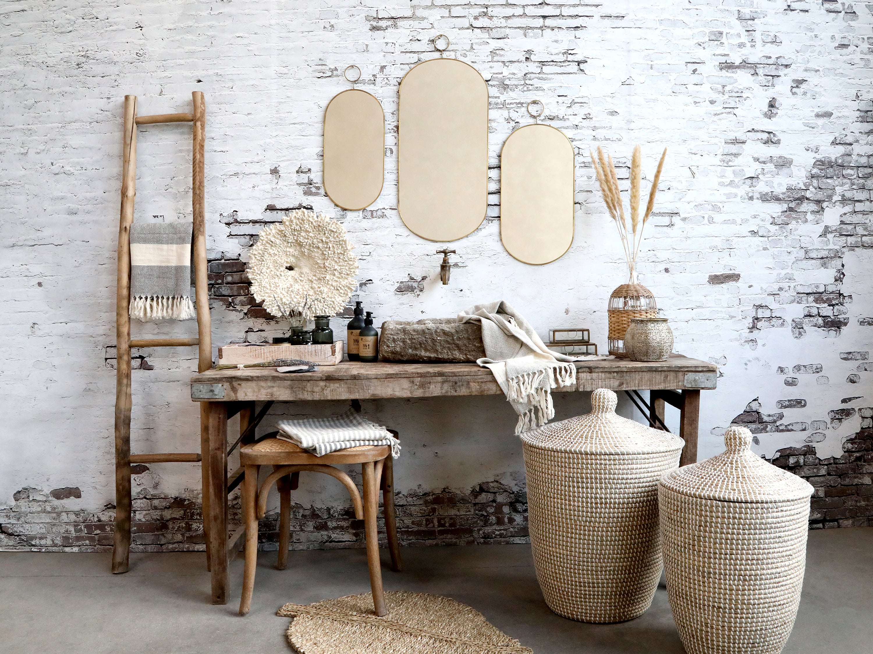 GRIMAUD ALTER HOLZTISCH - 120cm