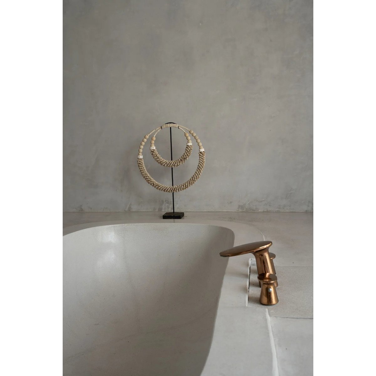 DOPPELMUSCHELKETTE AUF STÄNDER