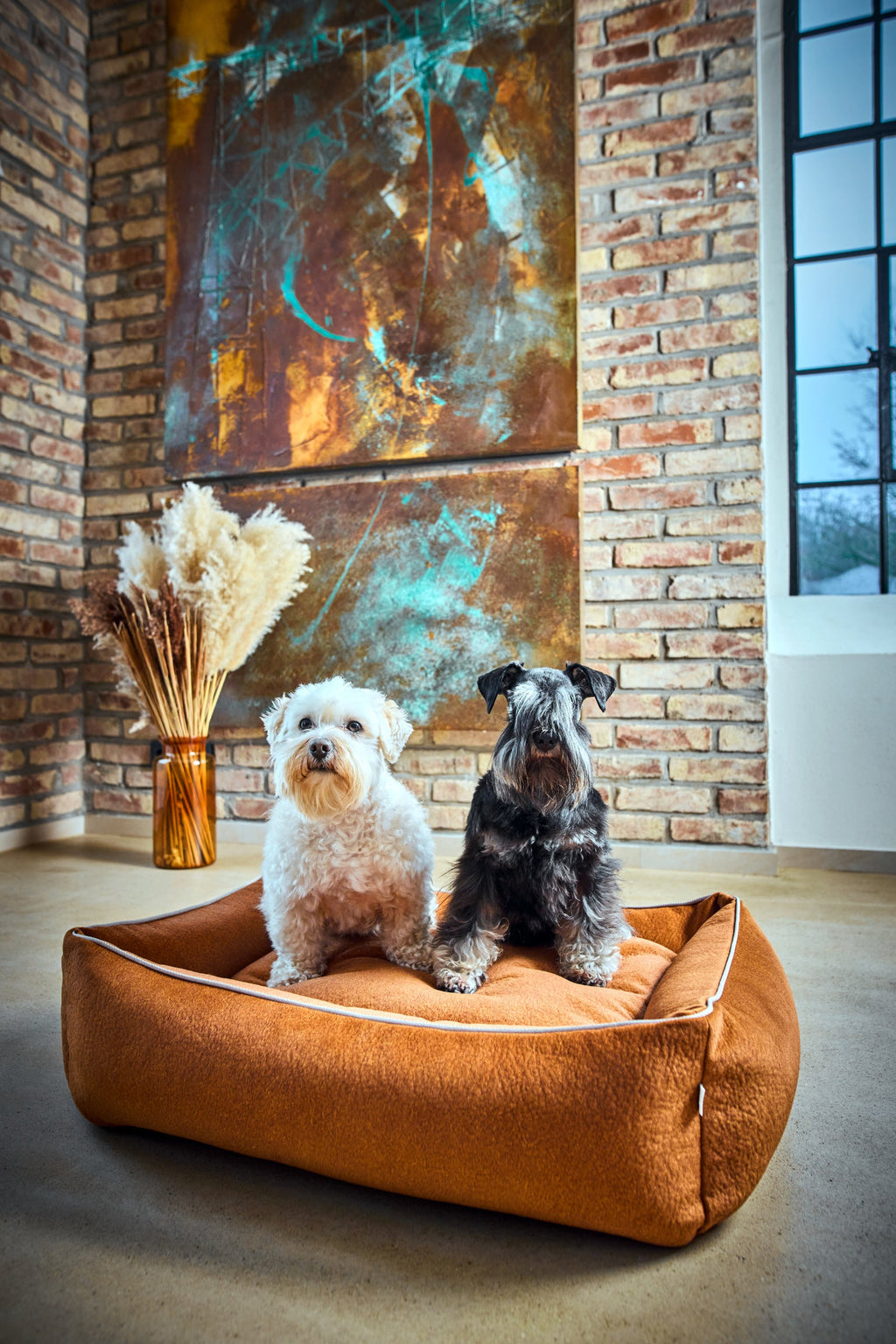 CLASSIC HUNDEBETT - BUFFALO CAMEL