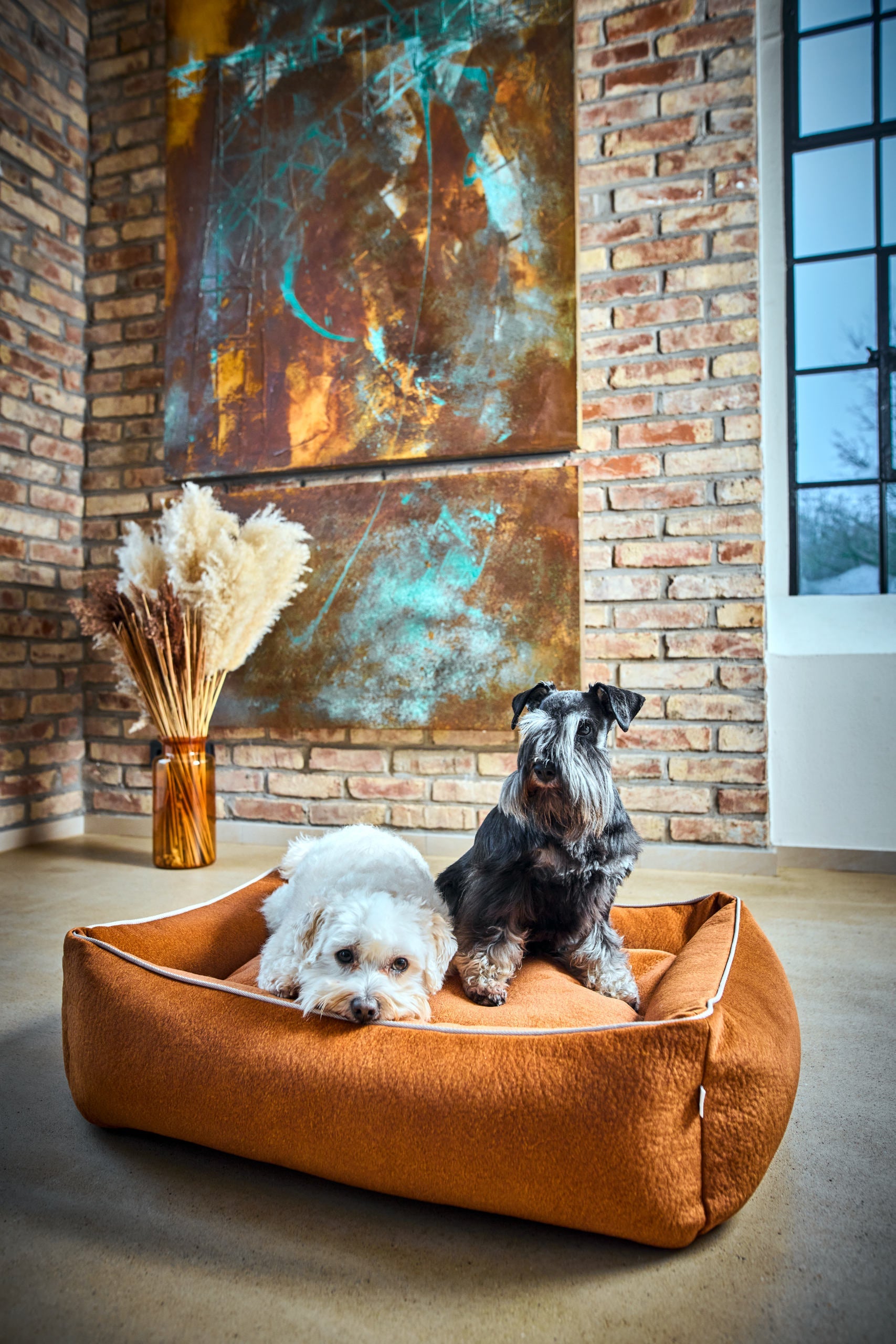 CLASSIC HUNDEBETT - BUFFALO CAMEL