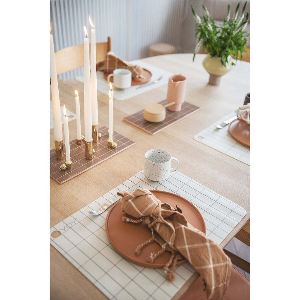 PALLOA KERZENHALTER AUS MESSING - 2cm