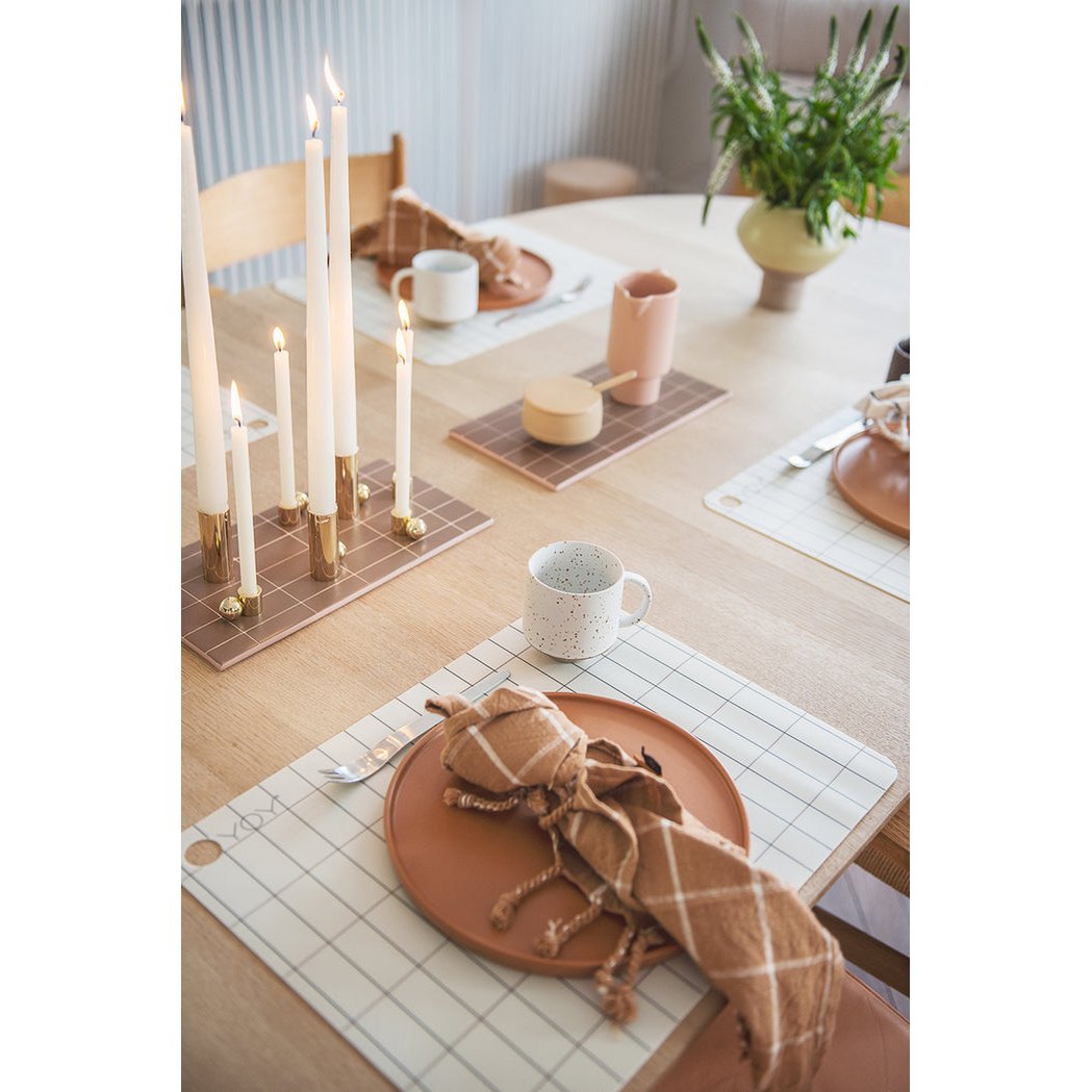 PALLOA KERZENHALTER AUS MESSING - 2cm