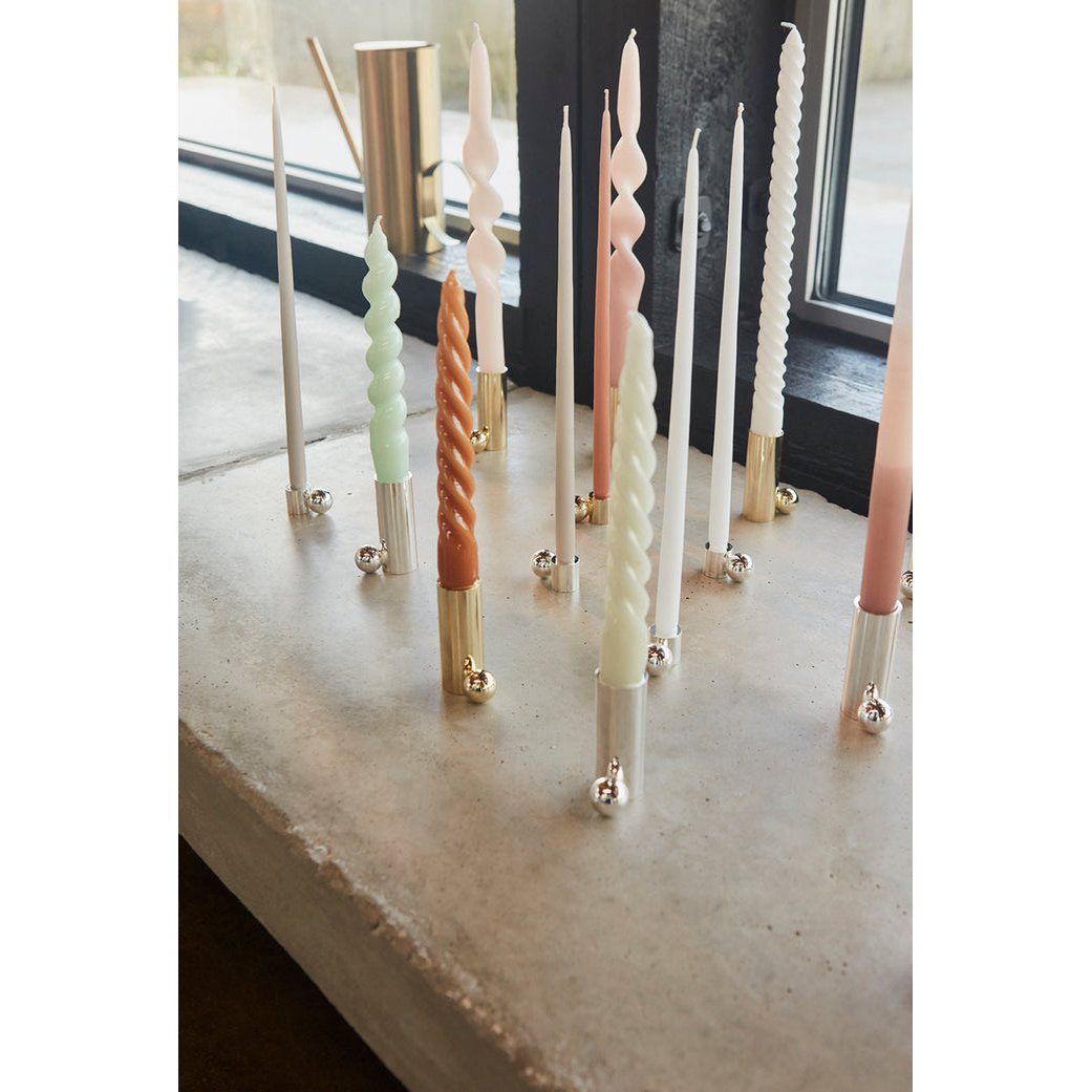 PALLOA KERZENHALTER AUS MESSING - 7cm