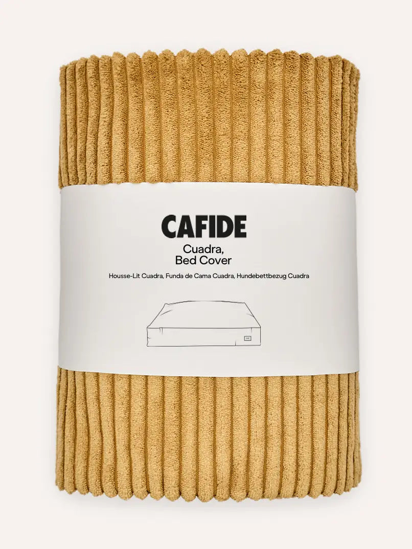 CUADRA HUNDEBETT WECHSELBEZUG CORD (SENF)