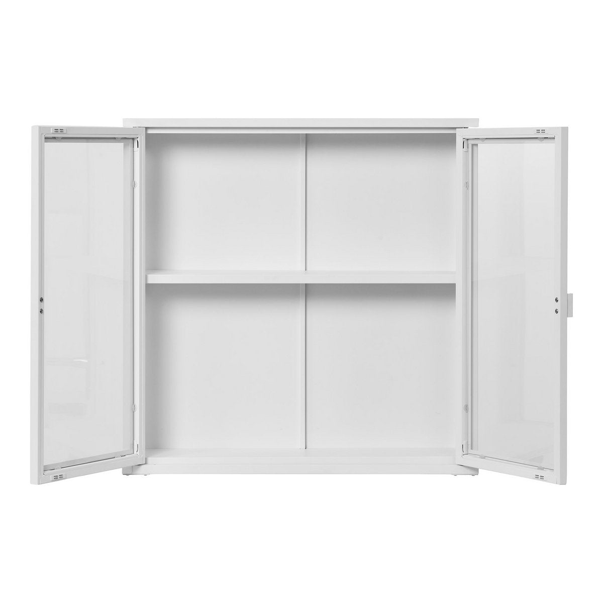 Hängevitrine Brisbane, Weiß - Ansicht 3