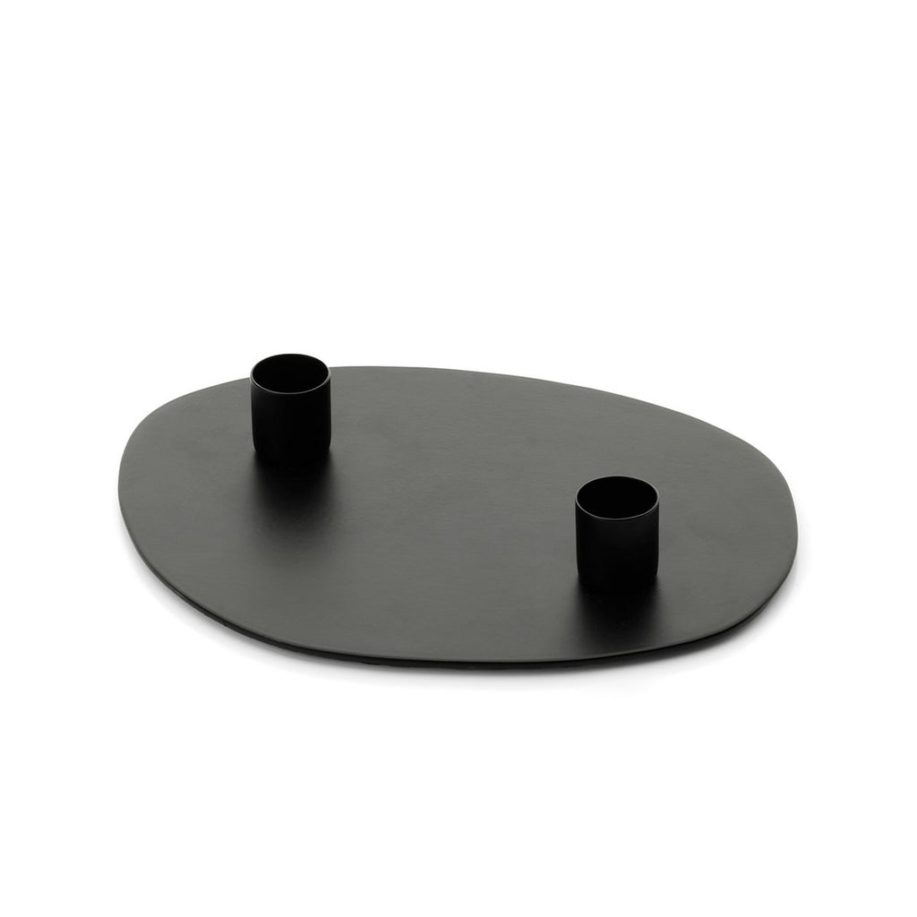 GLOWPAD KERZENHALTER (SCHWARZ)